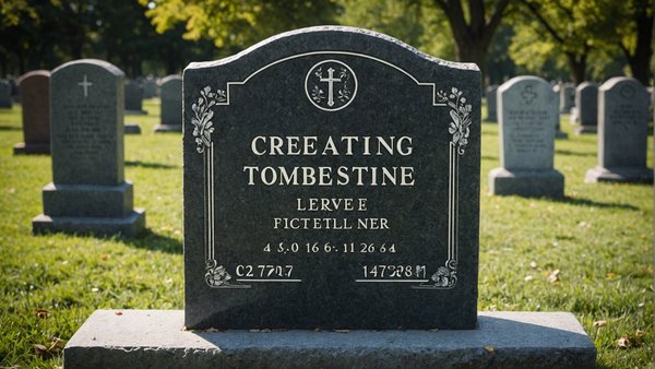 Créer une plaque funéraire personnalisée de qualité artisanale