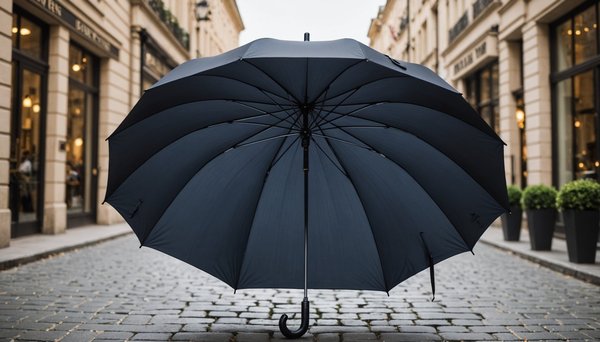Parapluie classique personnalisé : élégance et robustesse sur mesure